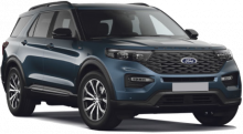 Aluguel de carros Ford Explorer 7 lugares em Dubai