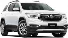 Holden Acadia 7 seater Bargain car hire
