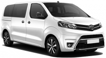 Toyota Proace 9-miejscowy wynajem samochodów Faro Lotnisko