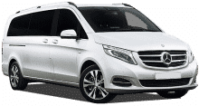 Aluguel de carros Mercedes Benz V Class 7 lugares em Belgrado